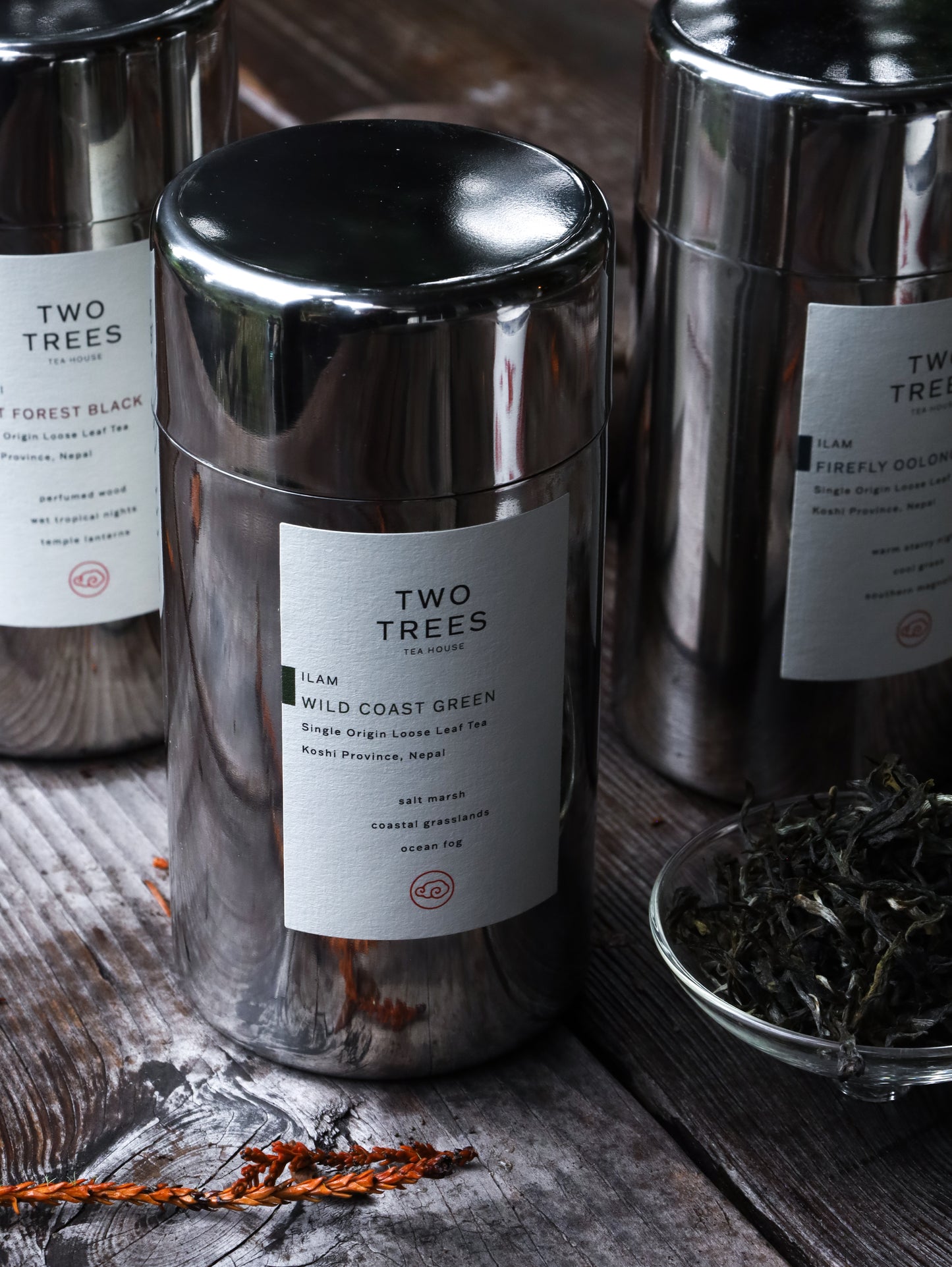 Stainless Steel Tea Caddy