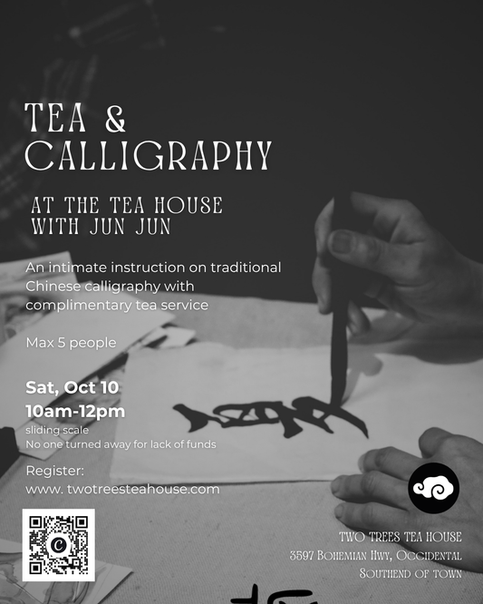Tea & Calligraphy with Jun Jun