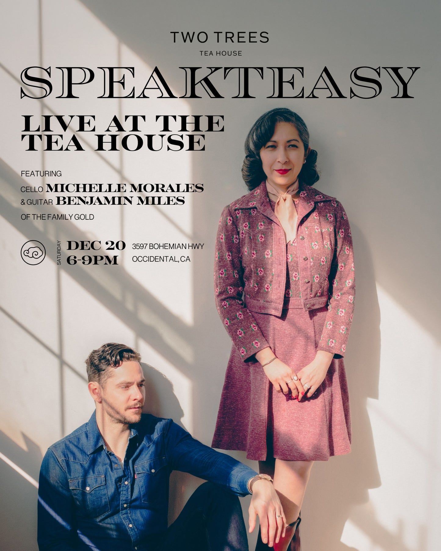 SPEAKTEASY: Live at the Tea House Admission Ticket